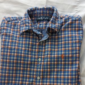 Polo Ralph Lauren Men's Shirt, Plaid, M